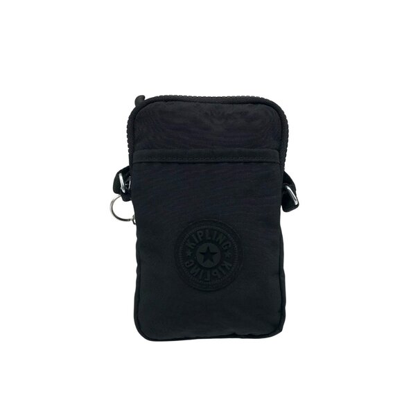 Kipling Black Tally Nylon Crossbody Bag - Picture 1 of 11